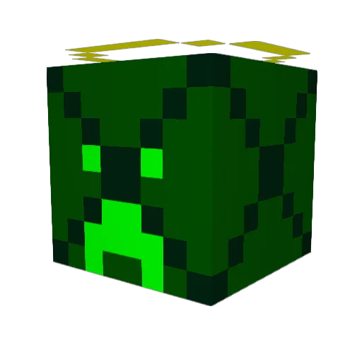JulesMinecraft Minecraft avatar head, 3D render