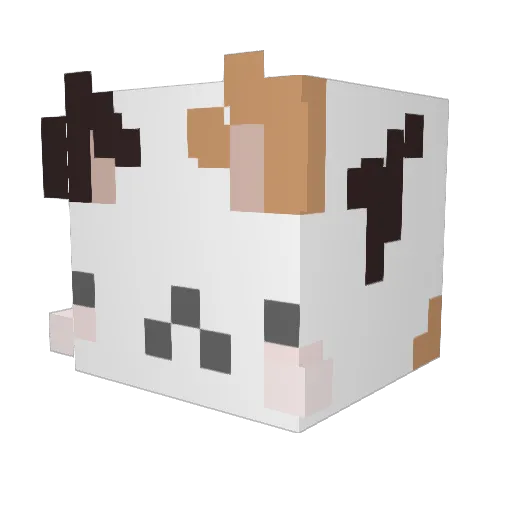 JulesRulezz Minecraft avatar head, 3D render