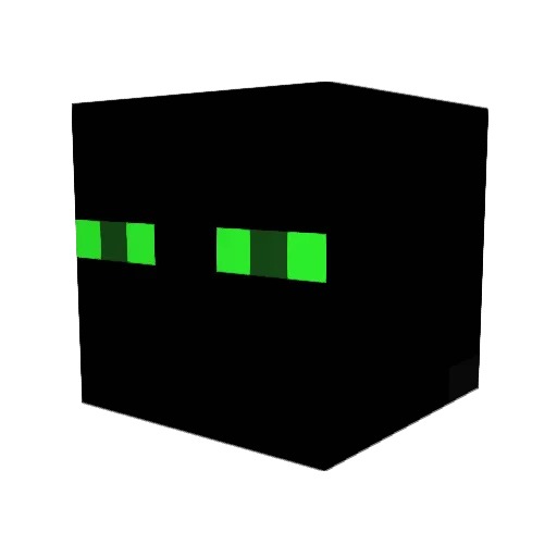 Juli64 Minecraft avatar head, 3D render