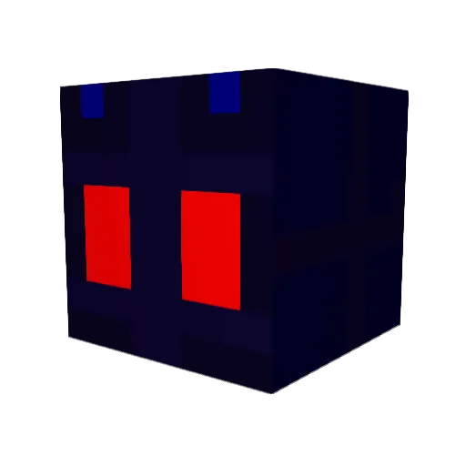 JuliFdez Minecraft avatar head, 3D render