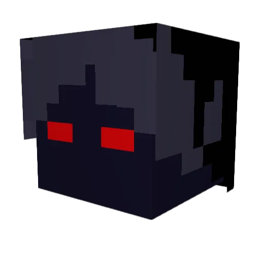 Juli_Zockt_ Minecraft avatar head, 3D render