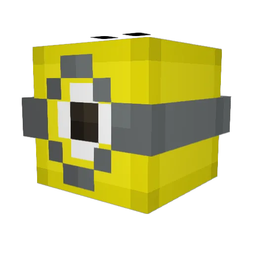 JuliaKarin Minecraft avatar head, 3D render