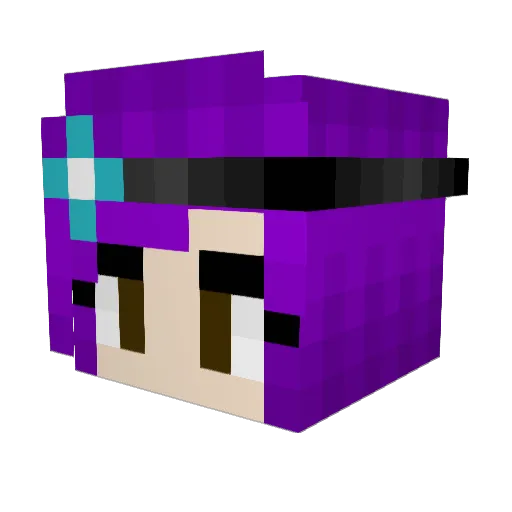 Julia_Siobhan17 Minecraft avatar head, 3D render