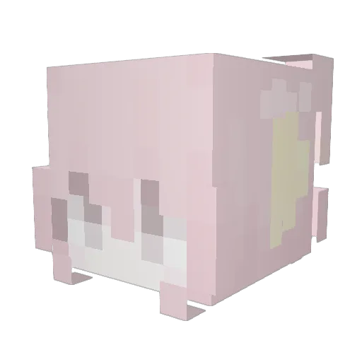 Julia_salvatore Minecraft avatar head, 3D render