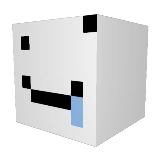 Julian0_0Julian Minecraft avatar head, 3D render