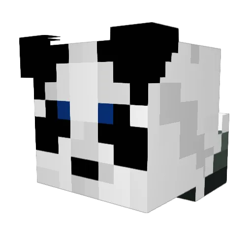 Julian1799 Minecraft avatar head, 3D render