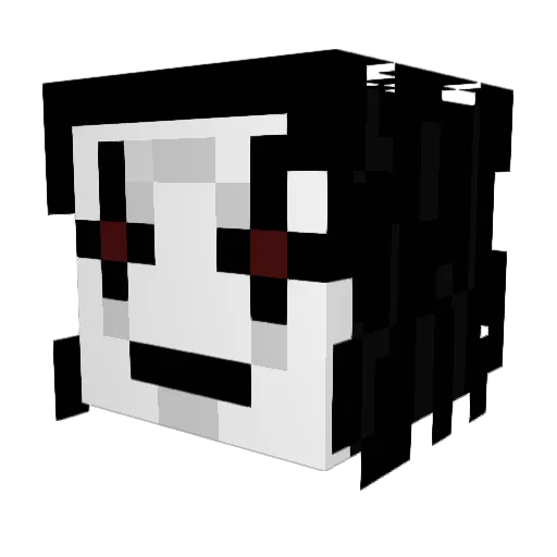 JulianGuti Minecraft avatar head, 3D render
