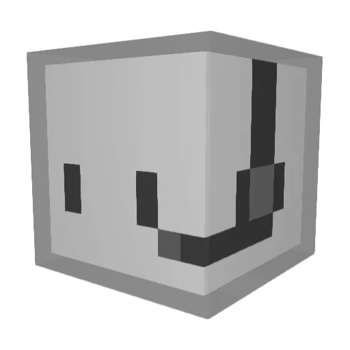 JulianPex Minecraft avatar head, 3D render