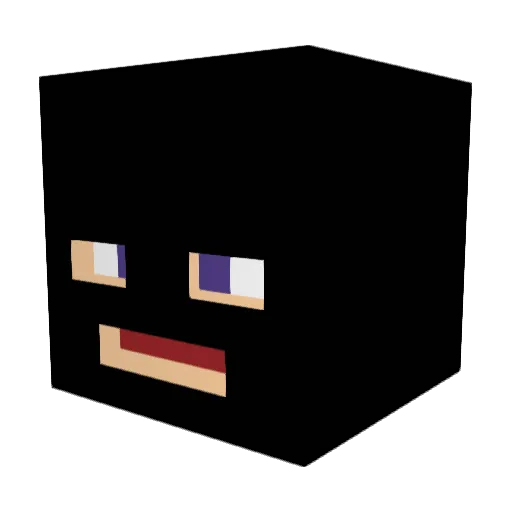 JulianXP112 Minecraft avatar head, 3D render