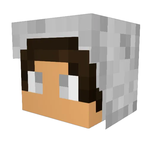 Julian_Lk Minecraft avatar head, 3D render
