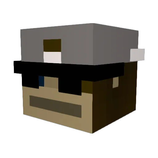 Julian_lol Minecraft avatar head, 3D render