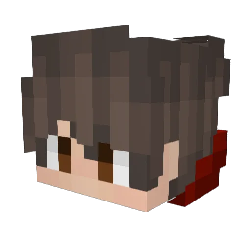 Juliancito16 Minecraft avatar head, 3D render