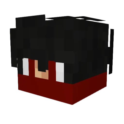 JulianelBandito Minecraft avatar head, 3D render