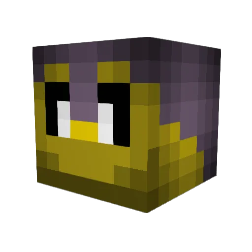 Julianhj2 Minecraft avatar head, 3D render