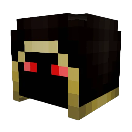 Julien109 Minecraft avatar head, 3D render