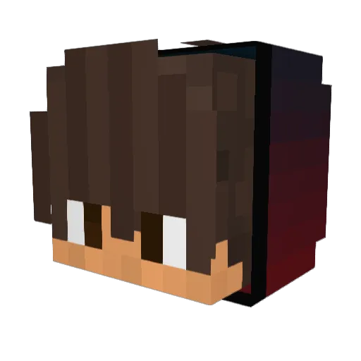 Julienlp67 Minecraft avatar head, 3D render