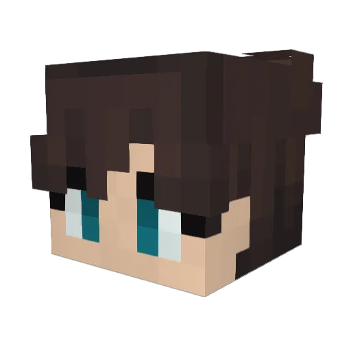 JulietDied Minecraft avatar head, 3D render