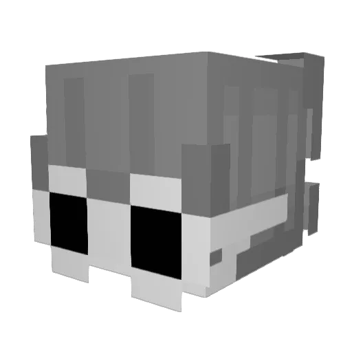 JulietPvP Minecraft avatar head, 3D render