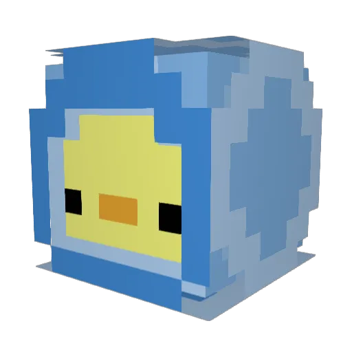 Juliets_Bullet Minecraft avatar head, 3D render