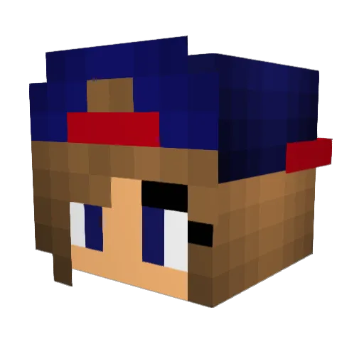 Juliette_Weasley Minecraft avatar head, 3D render