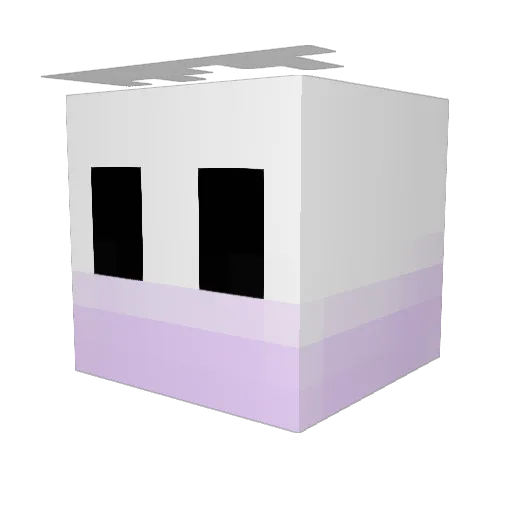 Julin99PX Minecraft avatar head, 3D render