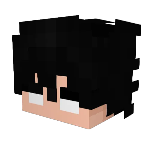 JulioMingote Minecraft avatar head, 3D render