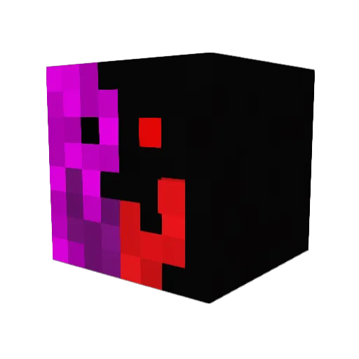 JulioZerg Minecraft avatar head, 3D render