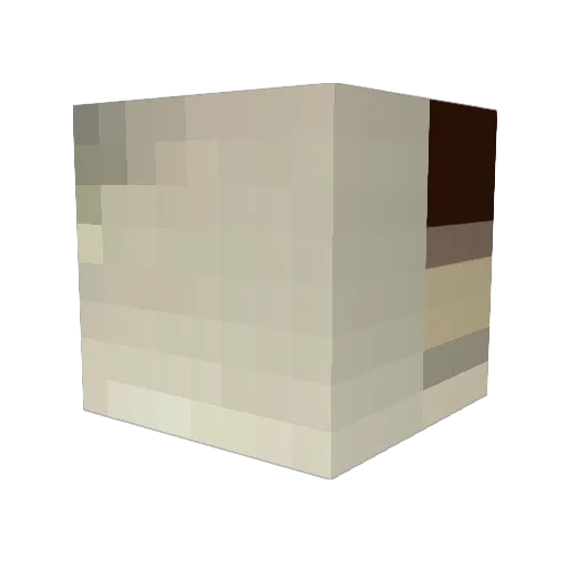 JuliusSeizer Minecraft avatar head, 3D render