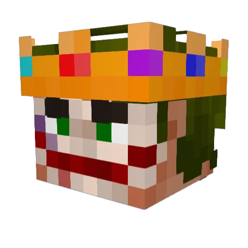 JuliusVainton Minecraft avatar head, 3D render