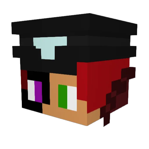 Julius_GER Minecraft avatar head, 3D render