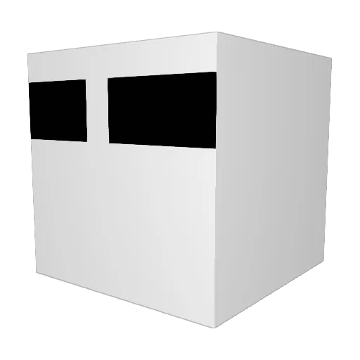 Juliuscoolio Minecraft avatar head, 3D render