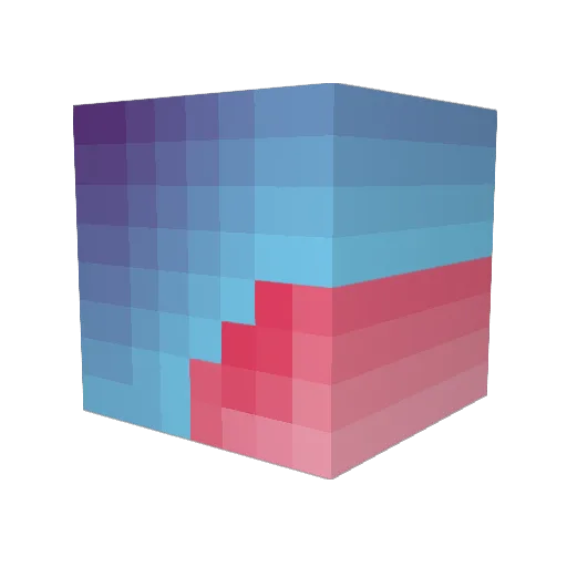 Julle7 Minecraft avatar head, 3D render