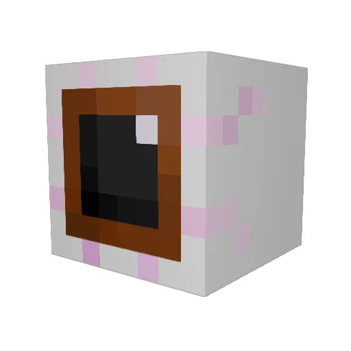 JulleLind Minecraft avatar head, 3D render