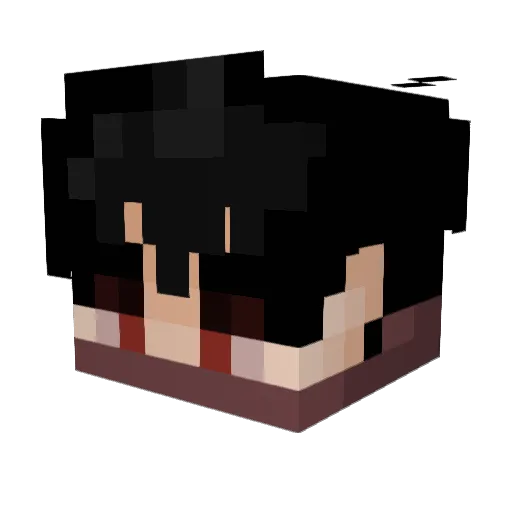 Julopulo Minecraft avatar head, 3D render