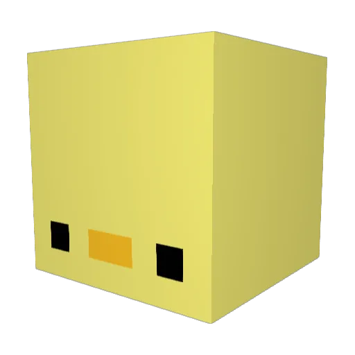 Julson25 Minecraft avatar head, 3D render