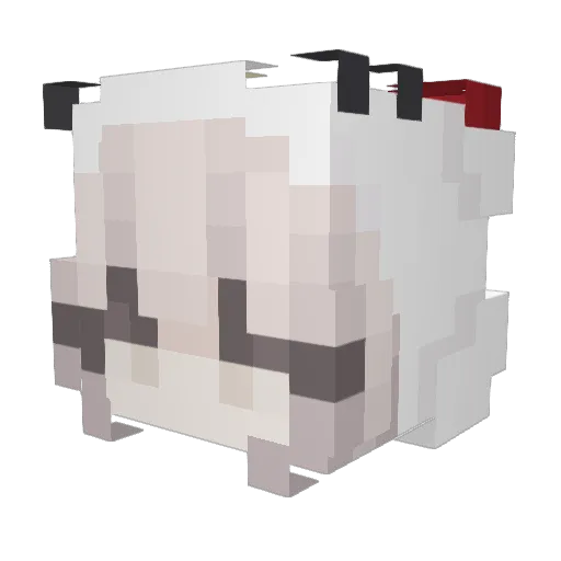 Julson663 Minecraft avatar head, 3D render