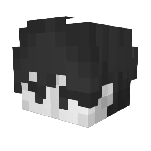July29th Minecraft avatar head, 3D render