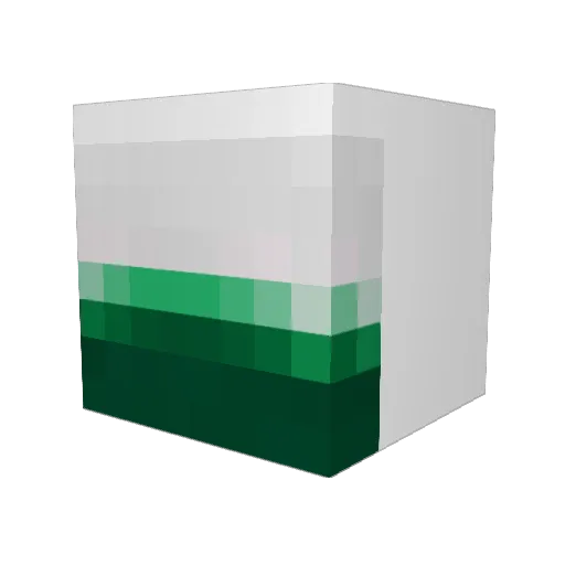 July808 Minecraft avatar head, 3D render