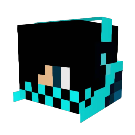 Julynho23 Minecraft avatar head, 3D render