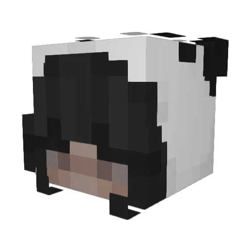 Jumax_v Minecraft avatar head, 3D render
