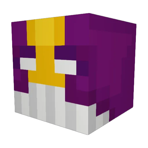 JumbleGoobMC Minecraft avatar head, 3D render