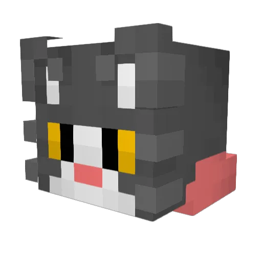 JumboGlumbo Minecraft avatar head, 3D render