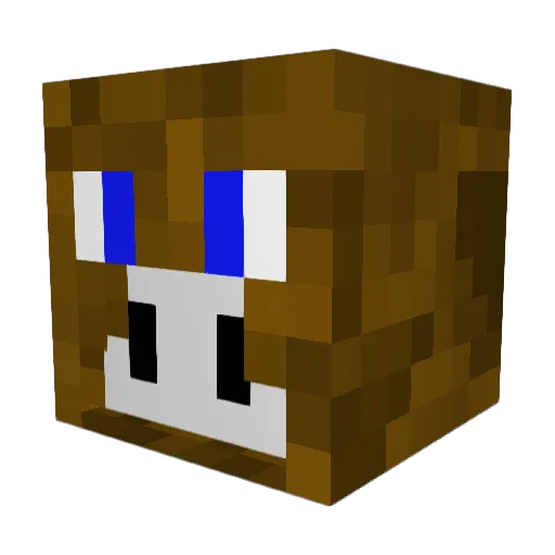 Jumento_98 Minecraft avatar head, 3D render
