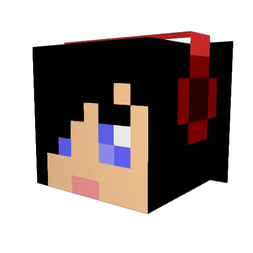 Jumper901 Minecraft avatar head, 3D render