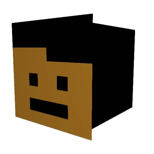 JumpinBean07 Minecraft avatar head, 3D render