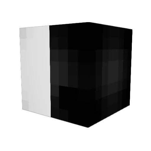 Jumplebow Minecraft avatar head, 3D render