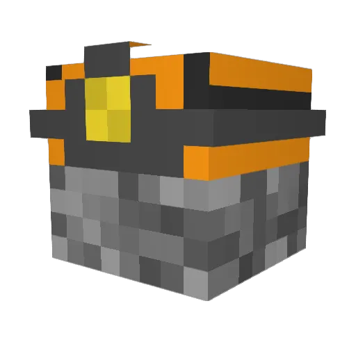 JunHector Minecraft avatar head, 3D render