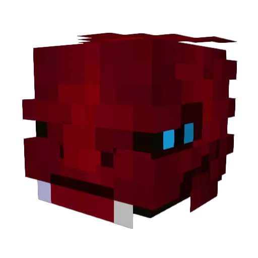 JunJun985 Minecraft avatar head, 3D render