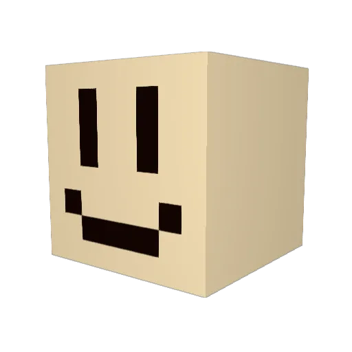 Jun_izumi Minecraft avatar head, 3D render