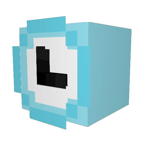 Juncti0n Minecraft avatar head, 3D render